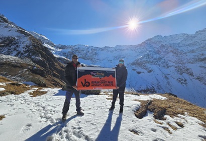  Bhuran Pass Winter Trek Himachal Pradesh