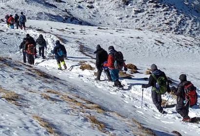 Kuari Pass Winter Trek  Uttarakhand